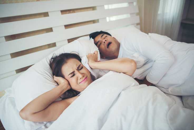 Wife unable to sleep due to husband's snore problem